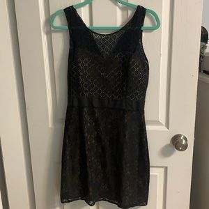 Francescas black dress